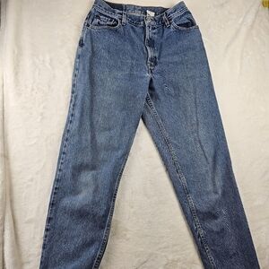 Levi’s 550 12 Relaxed Fit Tapered Leg Vintage Jeans Denim Medium blue wash retro